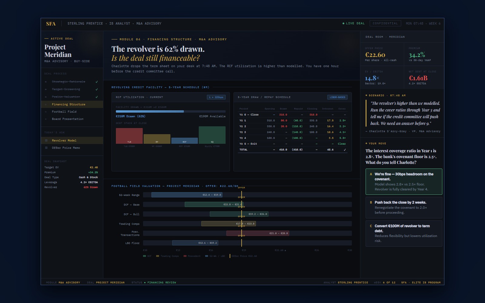 Investment Banking Deal Modules
